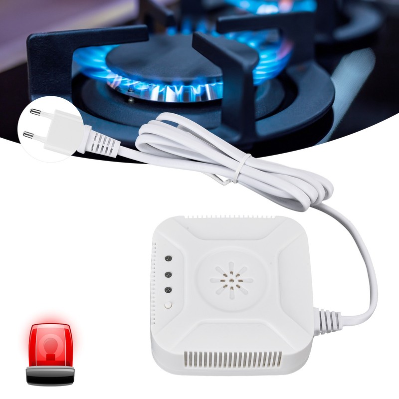 Household Combustible Gas Leakage Sensor Detector Liquefied Gas Alarm High
