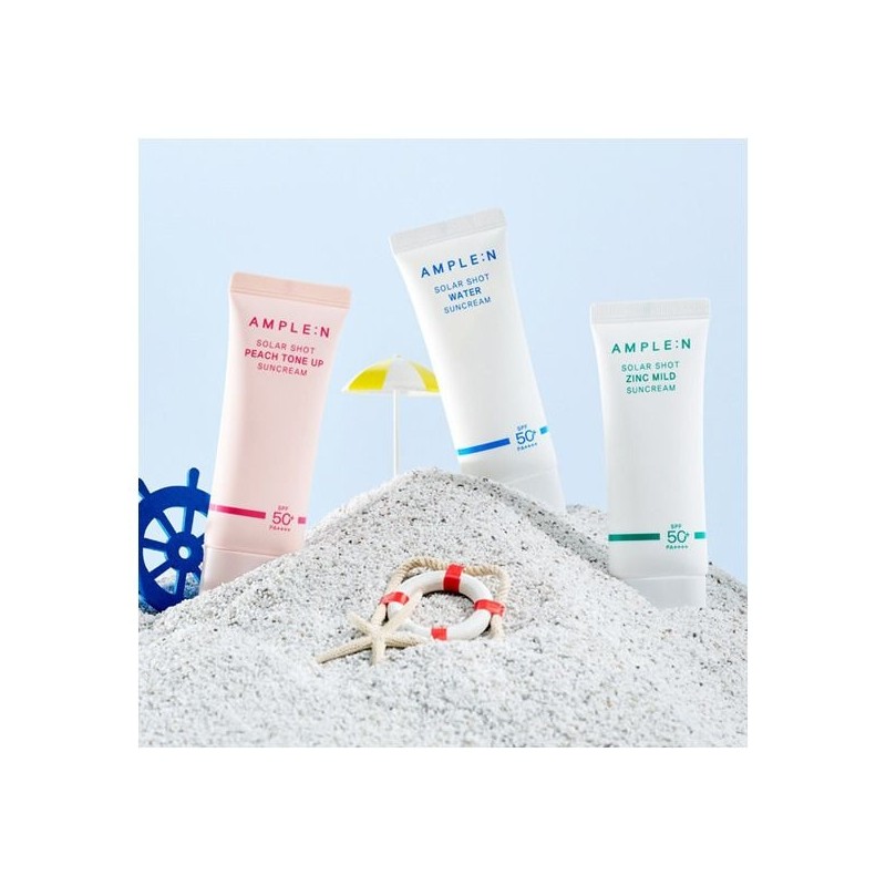 코리아나 [Koreana] [Ampoule N] Solar Shot Peach Tone-Up Sun Cream