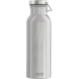 Sigg L 60190 Outdoor Water Bottle, Lightweight, Swiss Aluminum Bottle, Aluminum Original, 0.1 gal (0.5 L)