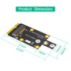M.2 Key B to Mini PCI-E Adapter with Dual Nano
