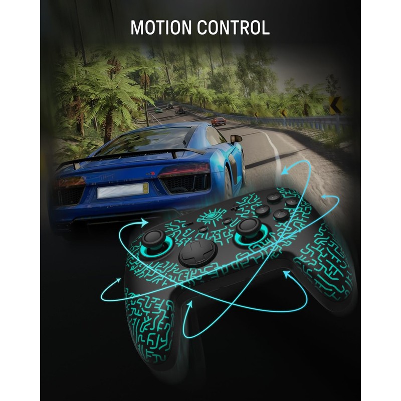 Hall Effect Switch 2 Pro Controller with Charging Dock, Switch