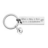 New Grandma Gift Grandma to Be Keychain Gift First Time