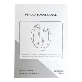 Férula Nasal Tipo Doyle Para Entablillado Posquirúrgico
