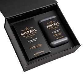 Mistral Cologne and Large Bar Soap Gift Set, Salted Gin