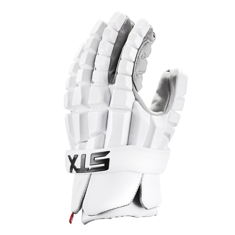 STX LZR Lacrosse Gloves, Extra Small, Black, Pair