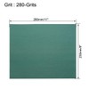 sourcing map 280 Grits Silicon Carbide Sandpaper Sanding Sheets 9-inch