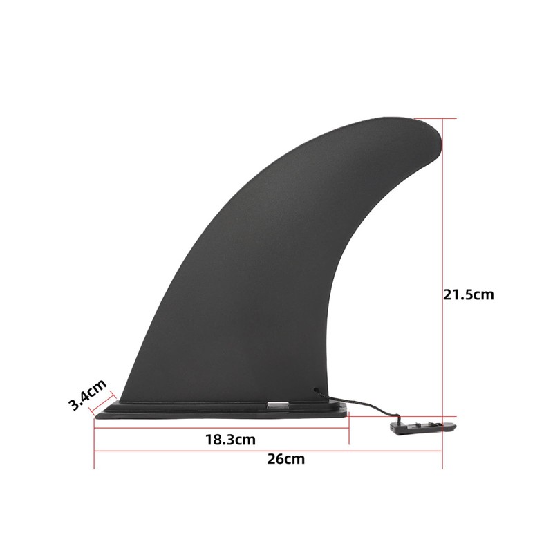 Jimkply Removable SUP Fin, SUP Replacement Fin, Universal Surfboard Fin
