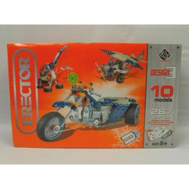 Erector/Meccano 2008 Meccano Erector Set Design 3 287 Piece Motorized Building Set NEW SEALED