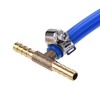 sourcing map Barb Hose Fitting 6mm OD Tee T Shape