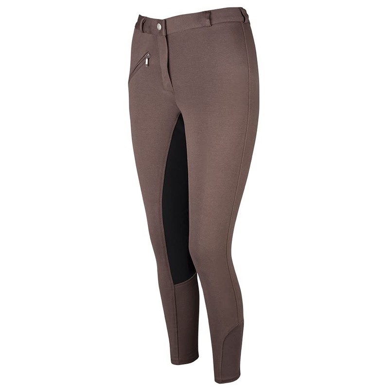 PFIFF Thea Pantaloni da Equitazione con Rinforzo Integrale, Pantaloni da