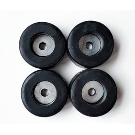 4 Pack (8PACK) Air Compressor Replacement Rubber Feet No.219 Foot Mount Anti Vibration Pads, Generators Pressure Washers (4)