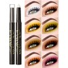 ICE LOVE Glitter Eyeliner, Rotary Retractable Eye Shadow Pencil,Waterproof Long-lasting