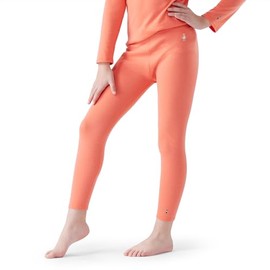 Smartwool Unisex Kid's Classic Thermal Merino Base Layer Bottom (Toddler/Little Big, Coral Reef