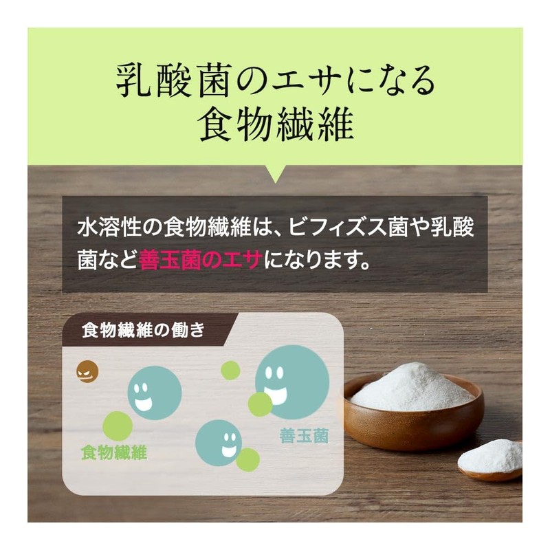 オーガランド イヌリンパウダー 乳酸菌プラス 100g イヌリン 乳酸菌 粉末 溶けやすい 水溶性食物繊維