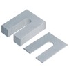Fanmao 8 Pack 4" x 3" Steel Metal Horseshoe Shim