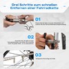 WATSABRO Chain Riveter Bicycle for 6 to 12 Speeds, Bicycle