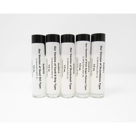 OJ Wholesale, Inc. Premium Fragrance Body Oil (Women's Sample pack, 5 count x 1/3 oz.)