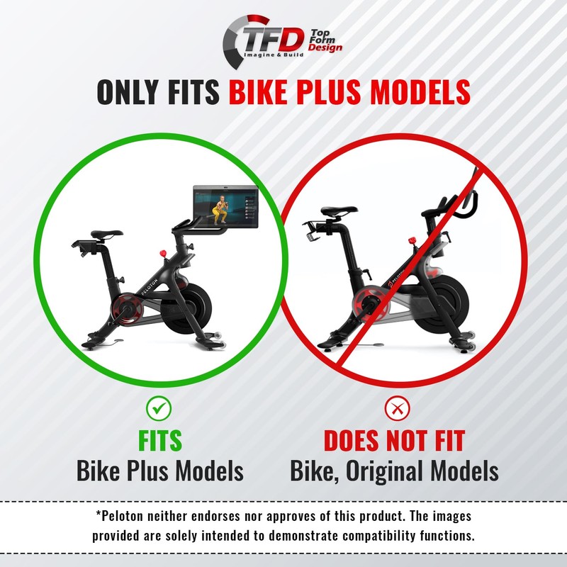 TFD The Tray+ | Compatible with Peloton Bikes+ ONLY (Dark)|