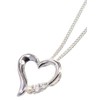 Silver natural pearl (Pearl) o-punha-topendanto・nekkuresu [Birthstone 6 Month] 14181 [Made