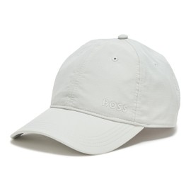 BOSS Tech Ripstop Small Logo Hat, Moonrock Grey, One Size