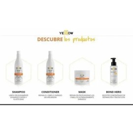 Acondicionador Reestructurante Repair Almendra Yellow 500ml                                                                                           