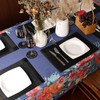 Neween Placemat with Compatible Coaster, Fine Weaving Insulation Placemat Set