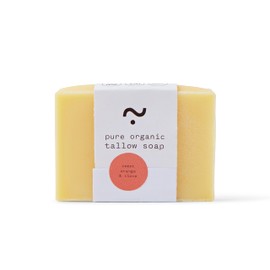 Fierce Nature - Pure Organic Tallow Soap (Sweet Orange and Clove) - 80g