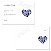 Pack of 20 A6 Double Sided RSVP Cards- Choice of