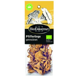 BioGourmet Chanterelles Dried Organic, 20 g - Ideal for Risotto, Sauces & Soups - Vegan & Natural