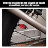 8 Pieces Grenade Shape Air Valve, Tire Valve Cap, Dust