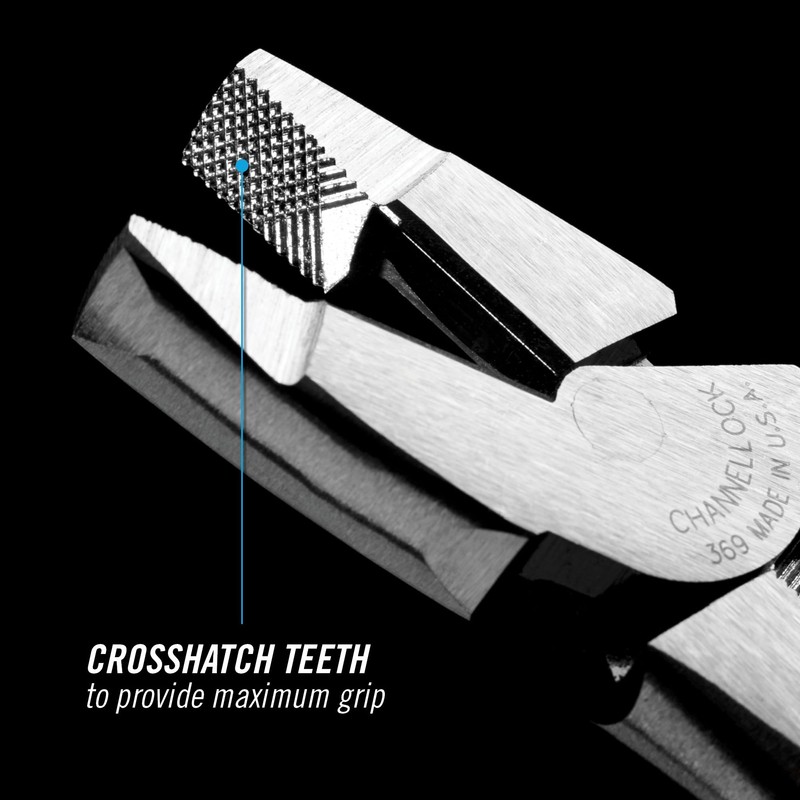Channellock 369 9-1/2-Inch High Leverage Linesman Plier