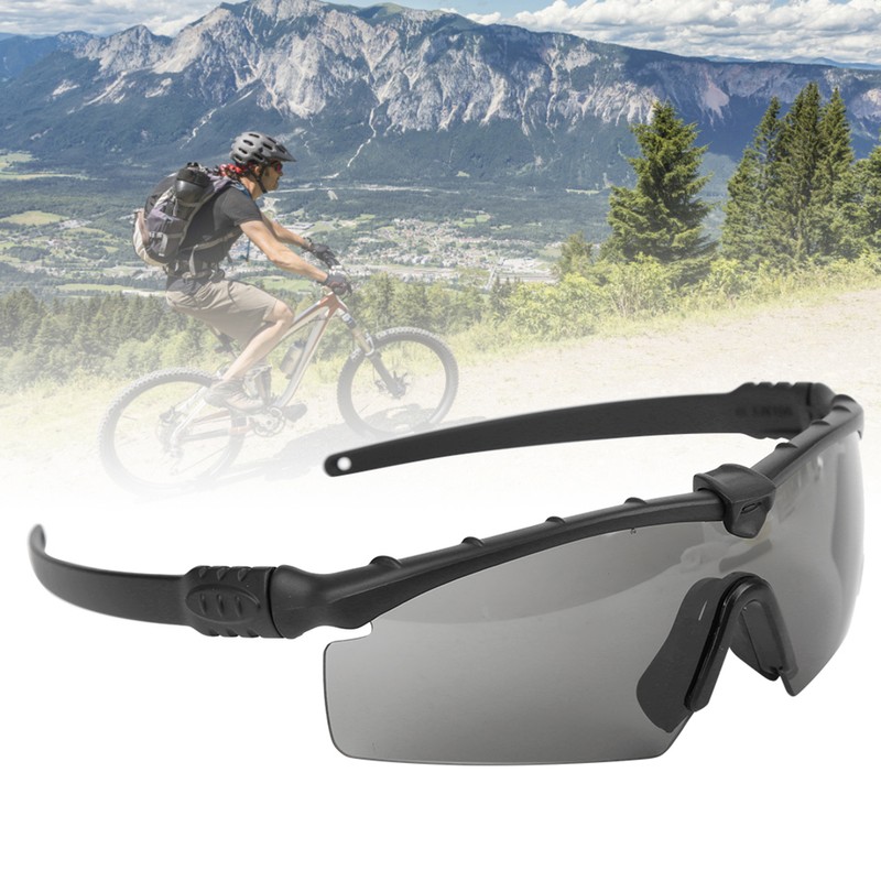 Windproof Sandproof Military Goggles Tactic Glasses Anti Impact Shooting Eye