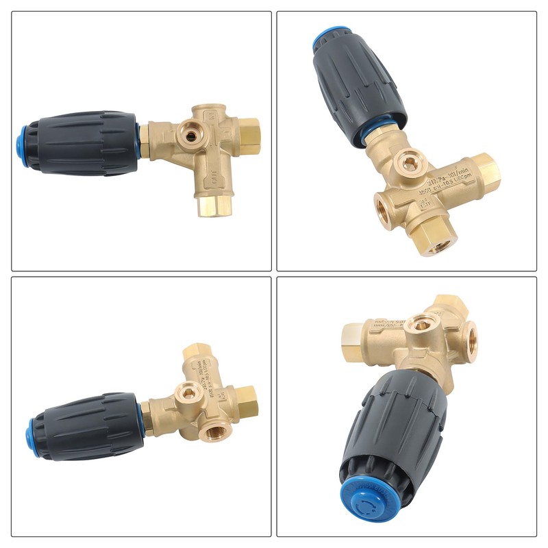 Timunr 3650PSI Trapped Pressure Unloader Valve 3/8 Inch FNPT General