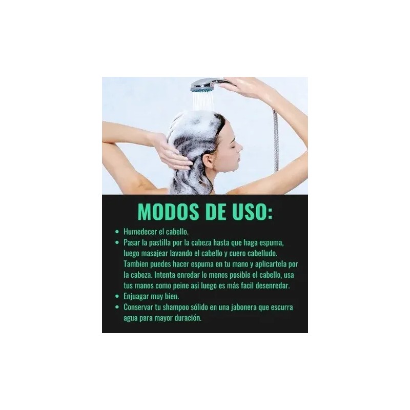 Shampoo Solido Verseth Crecimiento Hidratacion Regeneracion