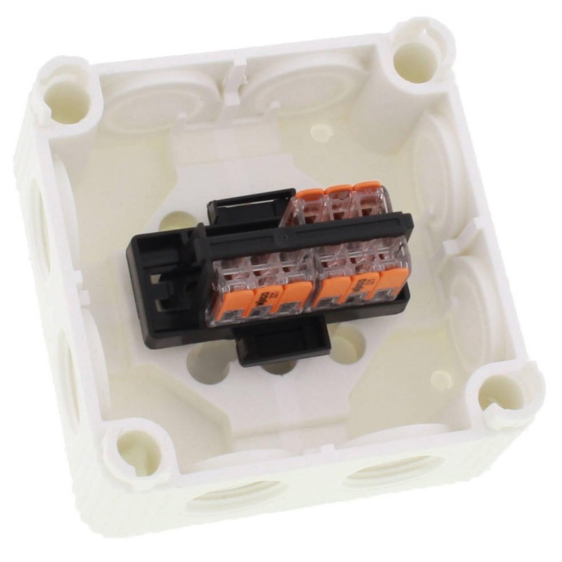 Wiska 10110405 Combi 308 WH 3-221-413 Combi 308 Junction Box,