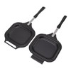 Frying Pan Even Heating Easy Cleaning Double Sided Iron Pancake