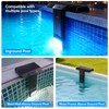 JJX Solar & USB Rechargeable LED Pool Lights for Inground