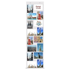 Trendfinding postcard photo curtain, 10 cm x 15 cm, landscape and portrait photos, pictures, postcards, photo wall, photo gallery, picture bag, photo