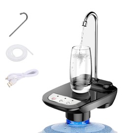 YTDTKJ Drinking Water Pump for 5 Gallon Jug, Automatic Water Jug Dispenser, Water Bottle Pump for 1-5 Gallon Jug