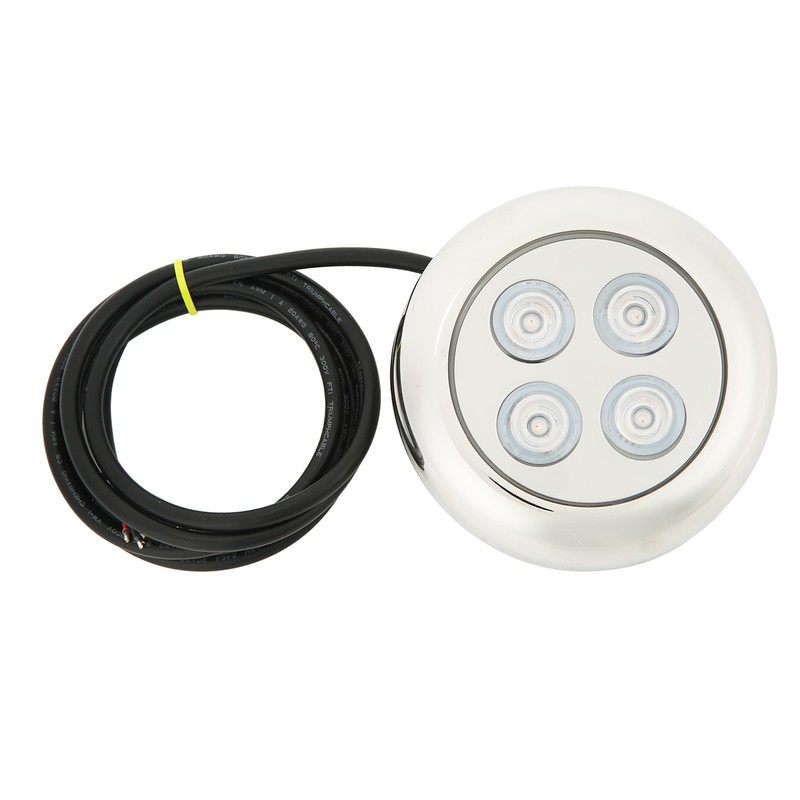 Marine Underwater Light 60° Angle IP68 Waterproof Seawater Interior Dome