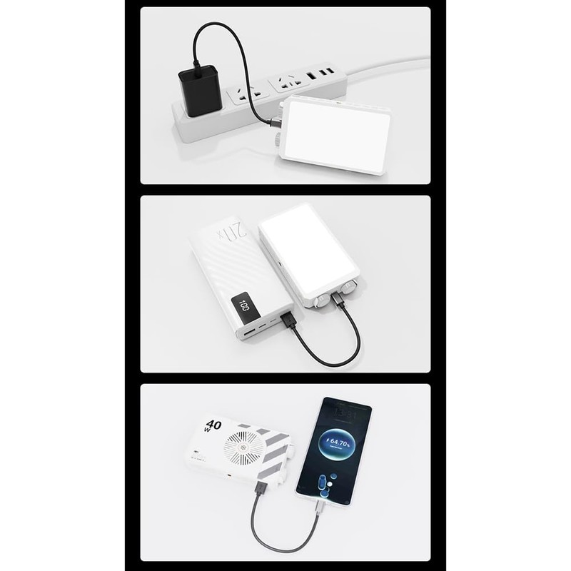 berjalan 40W Video Camera Light LED Three Color Pocket Mini