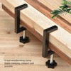 4 Pcs Woodworking Clamp 10 To 57mm Clamping Wood Fixed