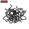 sourcing map Right Angle Hooks, 50Pcs 1/2" L Shaped Screw