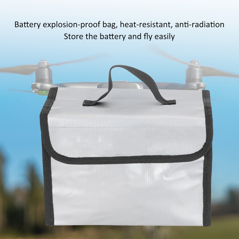 3/4 Lithium Battery Safe Bag General ExplosionProof Fireproof Lipo Battery