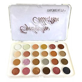 Favorbeauty Paleta De Sombras Y Rostro 24 Tonalidades Diferentes 2 Pz