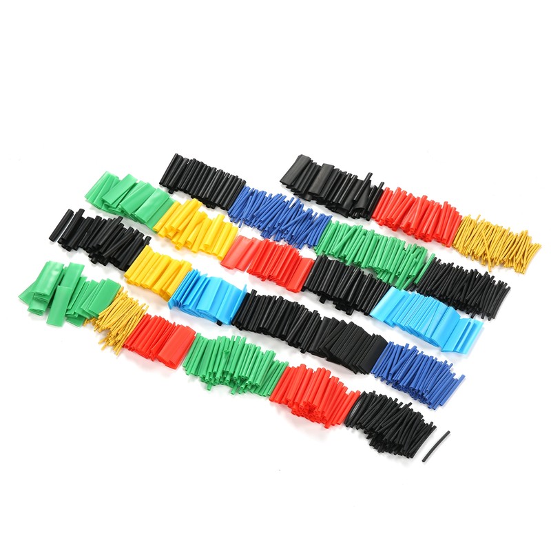1060Pcs Heat Shrink Tube Colorful Shrinkable Wire Sleeves Cable Protection