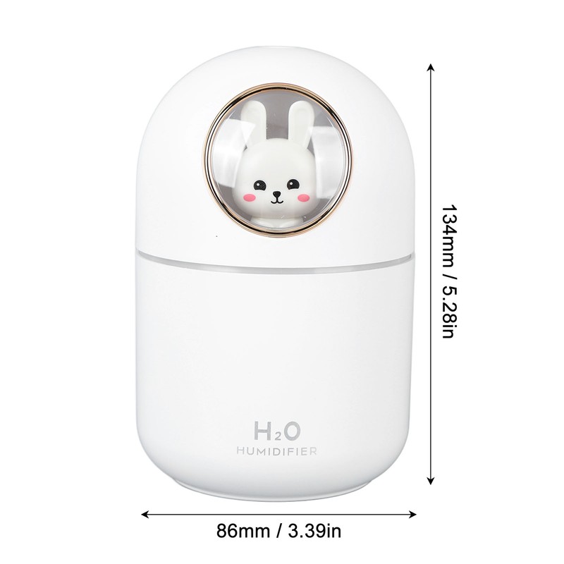 Humidifier Aroma Diffuser USB Power Supply 300ml Capacity Auto Shutdown