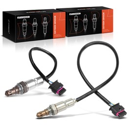 A-Premium O2 Oxygen Sensor Compatible with Ford Mustang 2018 2019 2020 2021 2022, V8 5.0L, Automatic Transsion, Upstream Left and Right, 2-PC Set