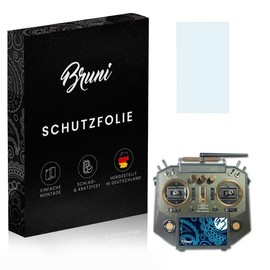 Bruni Screen Protector Compatible with FrSky Horus X10 Express Film, Crystal Clear Screen Protector (2X)