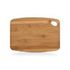 Zeller Cutting Board of Bamboo 26,5x18,5x0,8cm, Beige, 26.5 x 18.5